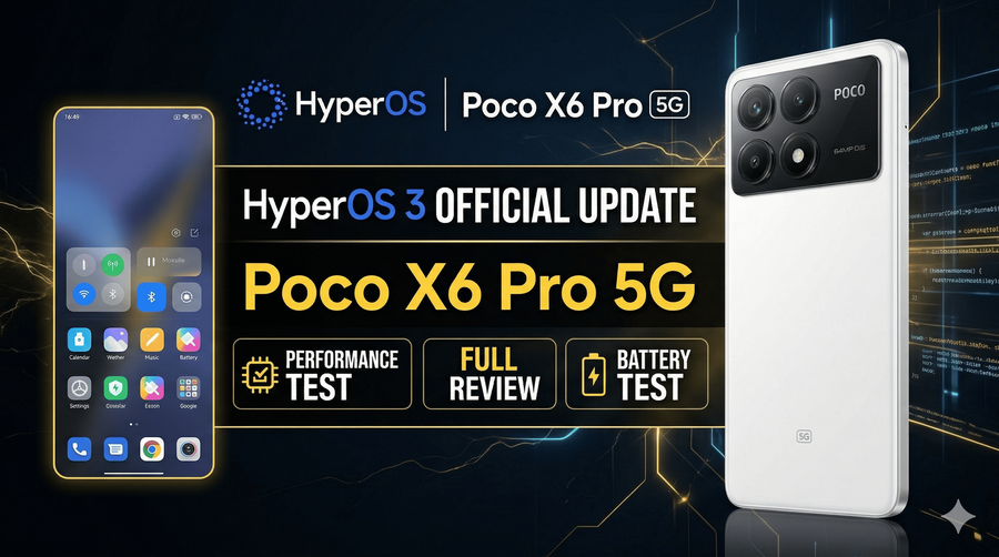 HOS 3 EU for Poco X6 Pro 5G